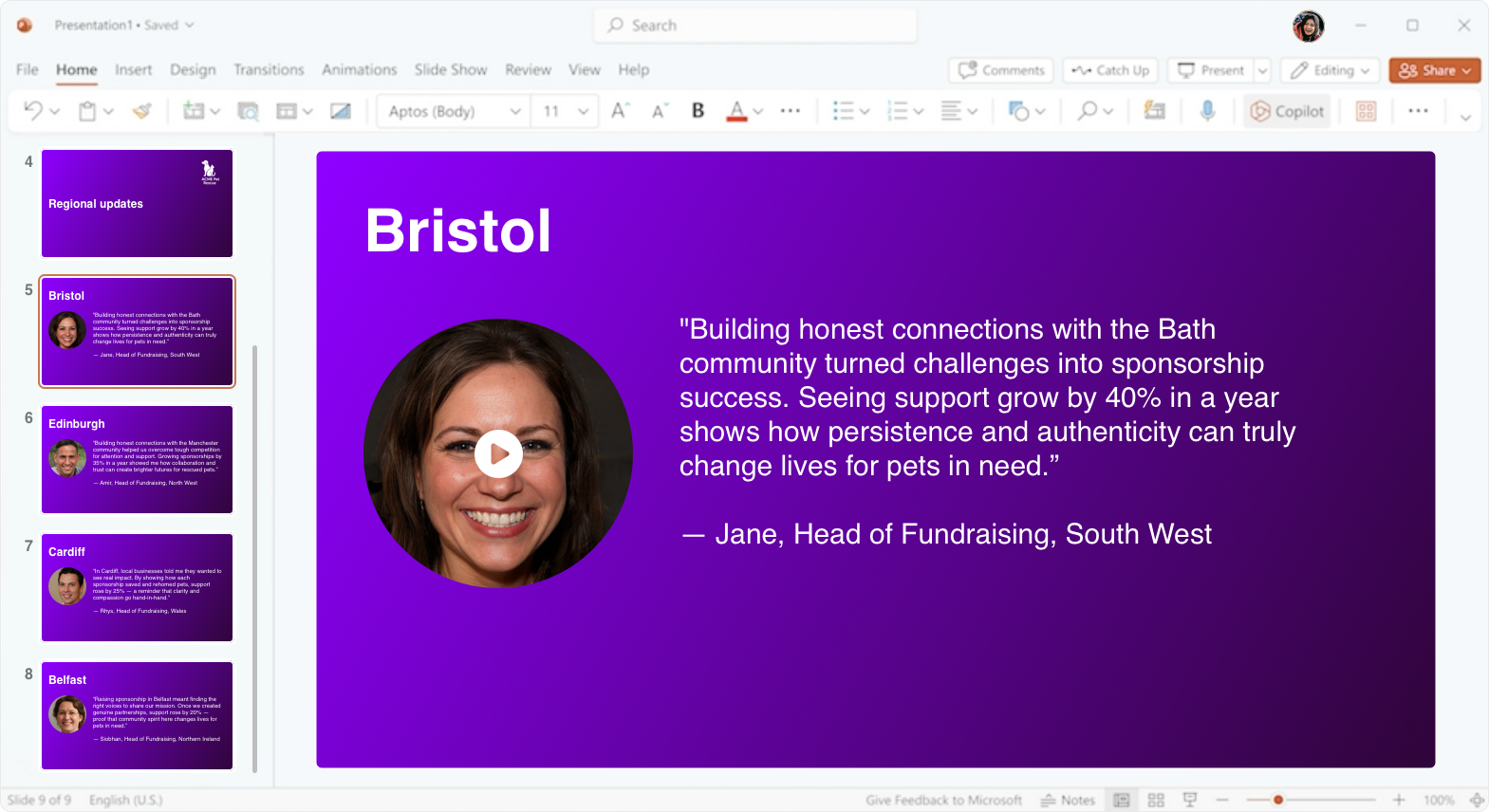 Make your PowerPoint slides pop